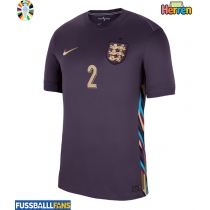 England Kyle Walker #2 Auswärtstrikot EM 2024 Kurzarm